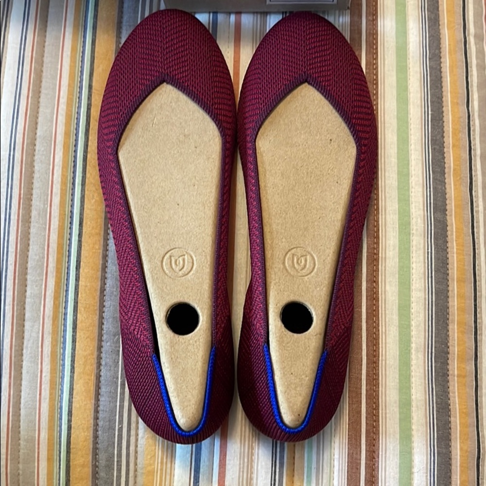 Rothy’s Cabernet Herringbone BRAND NEW IN BOX
